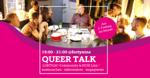 Queer Talk @ Queer Bar forty nine