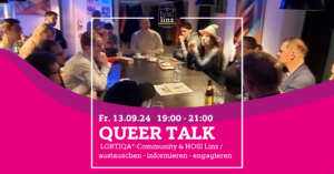 Queer Talk September 2024 @ Queer Bar forty nine