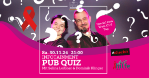 PubQuiz mit Selina und Dominik zum Welt Aids Tag @ Queer Bar forty nine